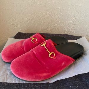 Suede Gucci Mule
